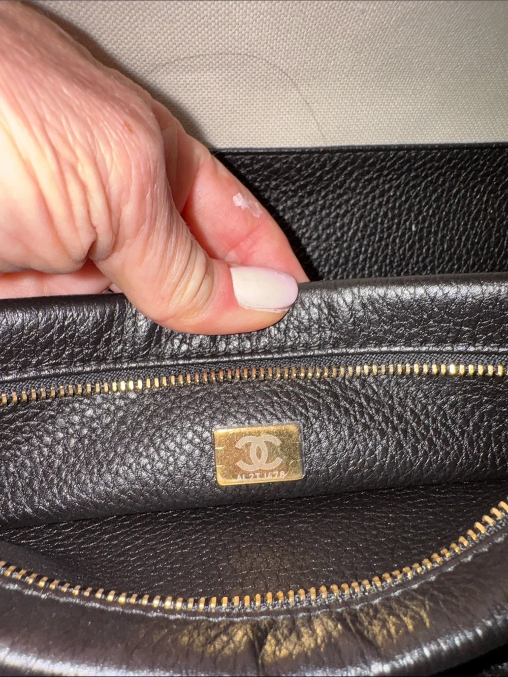 CHANEL Black Quilted Caviar Leather Small Urban Shopping Tote 2026 Gold Hardware